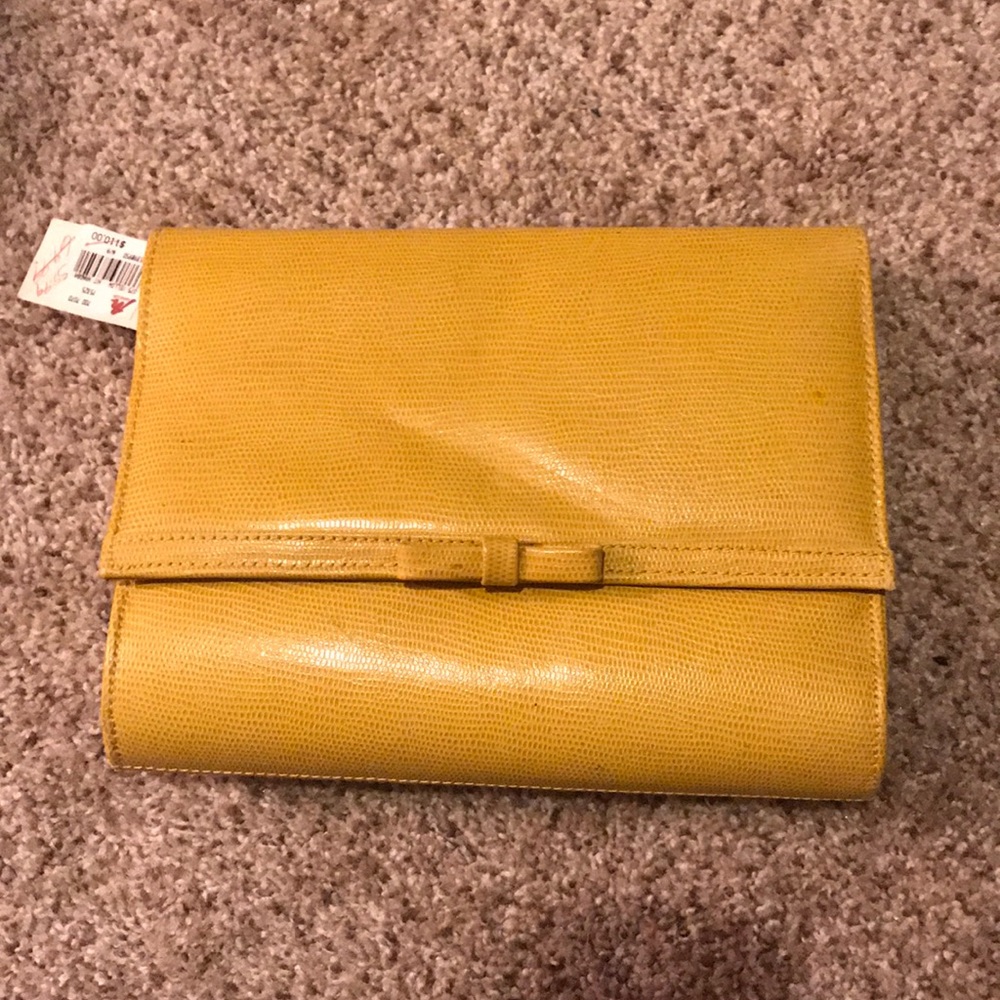 Vintage Yellow Anthony Cox Purse
